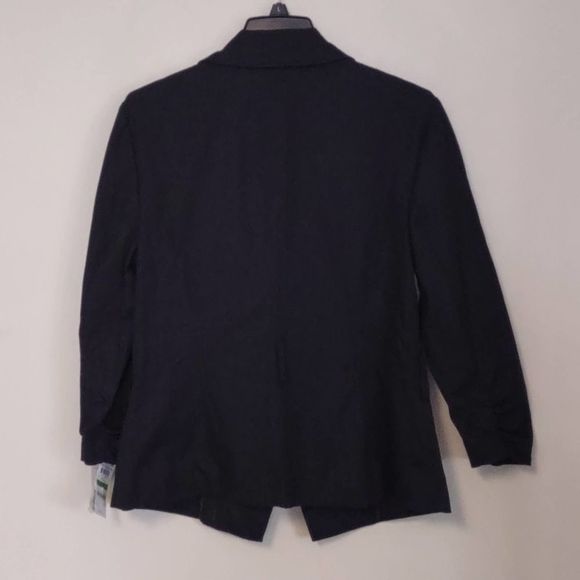 INC One Button Blazer Jacket Black Large - Picture 2 of 9